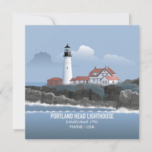Portland Head Leuchtturm (Vorderseite)