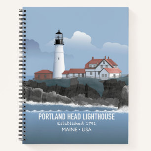 Portland Head Leuchtturm Notizblock