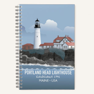 Portland Head Leuchtturm Notizblock