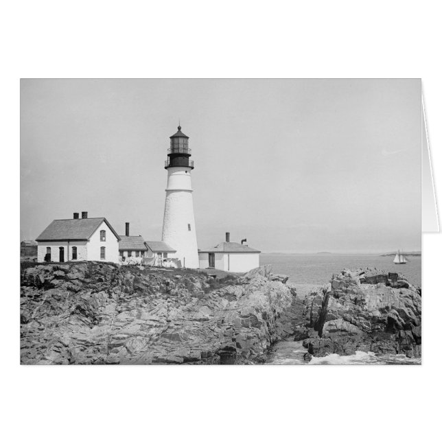 Portland Head Light, 1902 (Vorderseite (Horizontal))