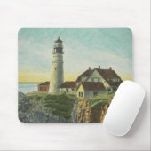 Portland Head Light Aquarell Mousepad (Mit Mouse)