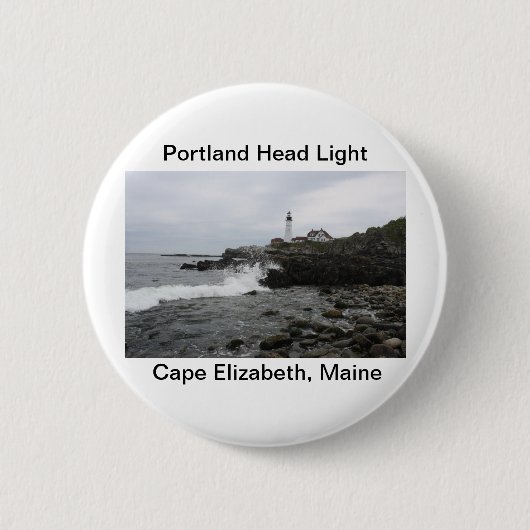 Portland Head Light Button (Vorderseite)
