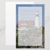 Portland Head Light, Cape Elizabeth, Maine, Briefpapier (Vorne/Hinten)