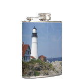 Portland Head Light, Cape Elizabeth, Maine, Flachmann (Rechts)