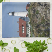 Portland Head Light, Cape Elizabeth, Maine, Handtuch (Gefaltet)