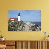 Portland Head Light, Cape Elizabeth, Maine, Leinwanddruck (Insitu (Wohnzimmer))