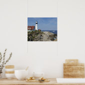 Portland Head Light, Cape Elizabeth, Maine, Poster (Küche)
