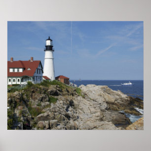 Portland Head Light, Cape Elizabeth, Maine, Poster