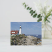 Portland Head Light, Cape Elizabeth, Maine, Postkarte (Stehend Vorderseite)