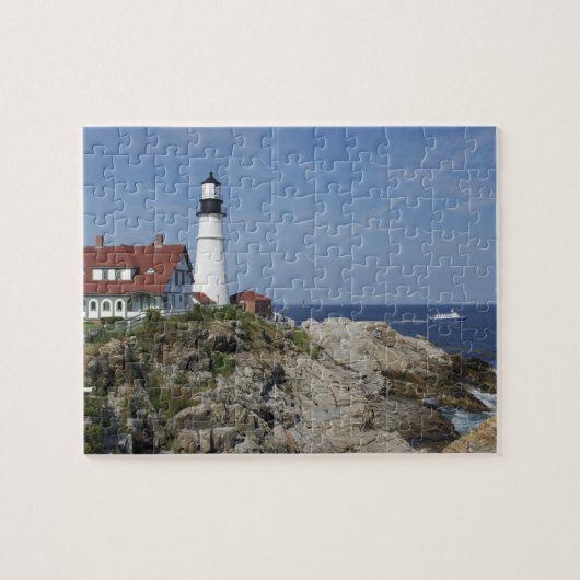 Portland Head Light, Cape Elizabeth, Maine, Puzzle (Horizontal)