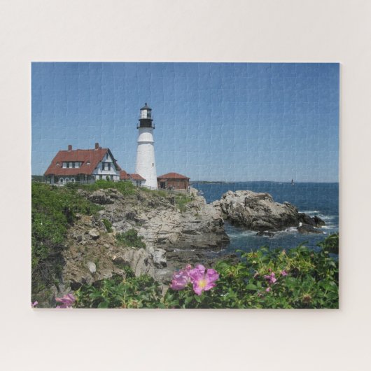 Portland Head Light, Cape Elizabeth, Maine Puzzle (Horizontal)