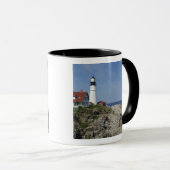 Portland Head Light, Cape Elizabeth, Maine, Tasse (VorderseiteRechts)