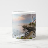 Portland Head Light | Cape Elizabeth, ME Jumbo-Tasse (Vorderseite)