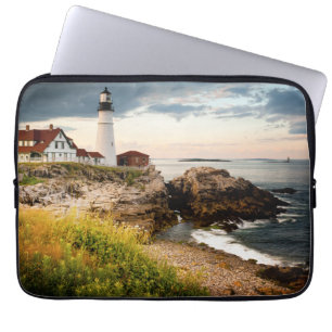 Portland Head Light Cape Elizabeth ME Laptopschutzhülle