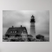 Portland Head Light, Cape Elizabeth ME Leinwand Pr Poster (Vorne)