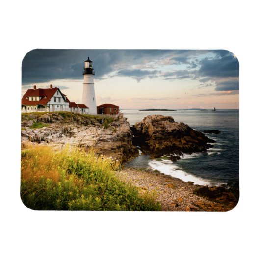Portland Head Light | Cape Elizabeth ME Magnet (Horizontal)