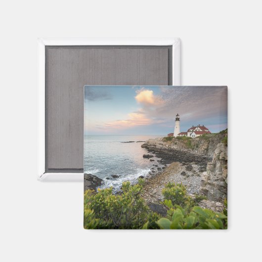 Portland Head Light | Cape Elizabeth, ME Magnet (Vorderseite/Rückseite)