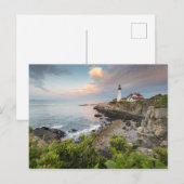 Portland Head Light | Cape Elizabeth, ME Postkarte (Vorne/Hinten)