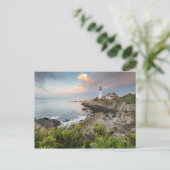 Portland Head Light | Cape Elizabeth, ME Postkarte (Stehend Vorderseite)