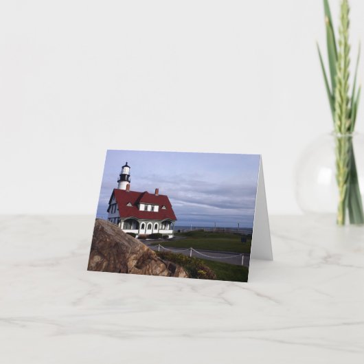 Portland Head Light Dankeskarte (Vorderseite)