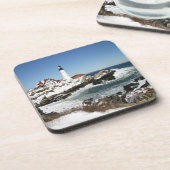 Portland Head Light Getränkeuntersetzer (Linke Seite)