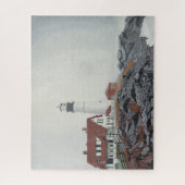 Portland Head Light in Fog 520pc Puzzle (Vertikal)