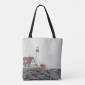 Portland Head Light in Nebel Tasche (Rückseite)