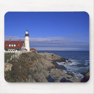 Portland Head Light Leuchtturm Maine Mousepad