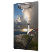 Portland Head Light Lighthouse, Maine, Clipboard Klemmbrett (Links)