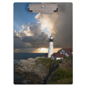Portland Head Light Lighthouse, Maine, Clipboard Klemmbrett (Vorderseite)