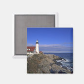 Portland Head Light Lighthouse Maine Magnet (Vorderseite/Rückseite)