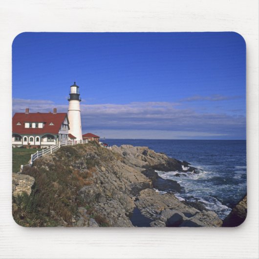 Portland Head Light Lighthouse Maine Mousepad (Vorne)