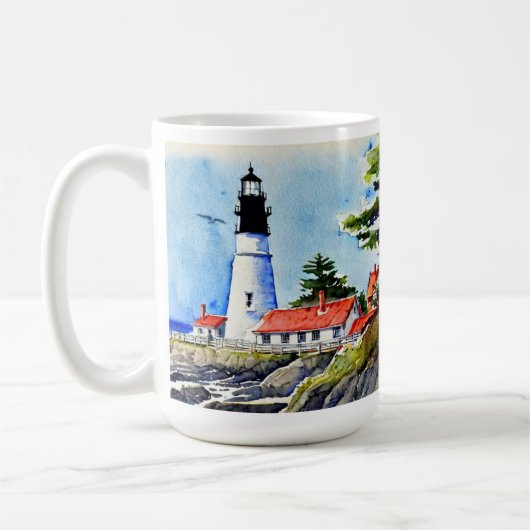 Portland Head Light Maine Kaffeetasse (Links)
