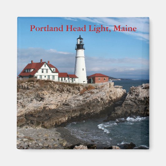 Portland Head Light, Maine Magnet (Vorne)