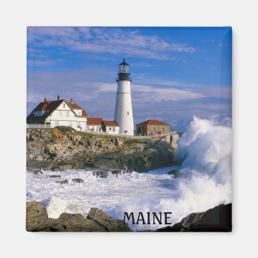PORTLAND HEAD LIGHT, MAINE MAGNET (Vorne)