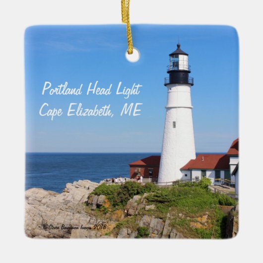 Portland Head Light Ornament (Vorderseite)