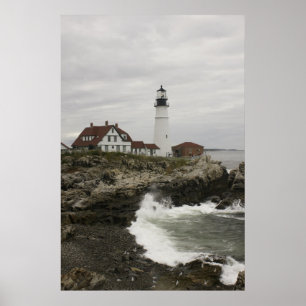 Portland Head Light Poster