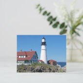 Portland Head Light Postkarte (Stehend Vorderseite)