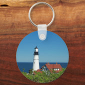 Portland Head Light Schlüsselanhänger (Vorderseite)