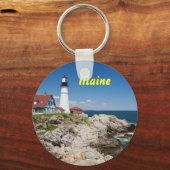 Portland Head Light Schlüsselanhänger (Vorderseite)