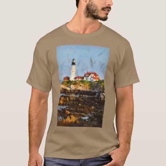 Portland Head Light T-Shirt (Vorderseite)