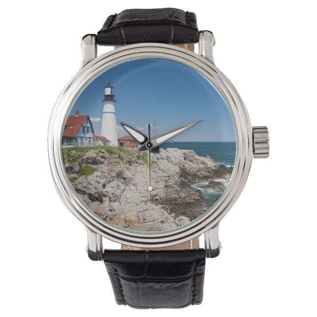 Portland Head Light Watch Armbanduhr (Vorderseite)