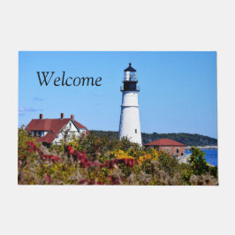 Portland Head Light Welcome Mat Fußmatte