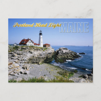 Portland Head Lighthouse, Cape Elizabeth, Maine Postkarte
