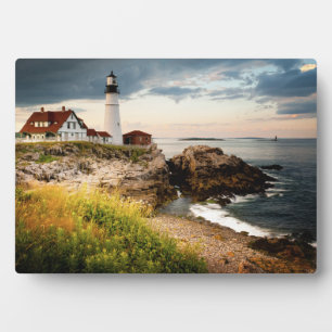 Portland Head Lighthouse   Cape Elizabeth, Me Fotoplatte