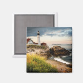 Portland Head Lighthouse | Cape Elizabeth, Me Magnet (Vorderseite/Rückseite)