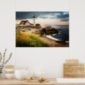 Portland Head Lighthouse | Cape Elizabeth, Me Poster (Küche)