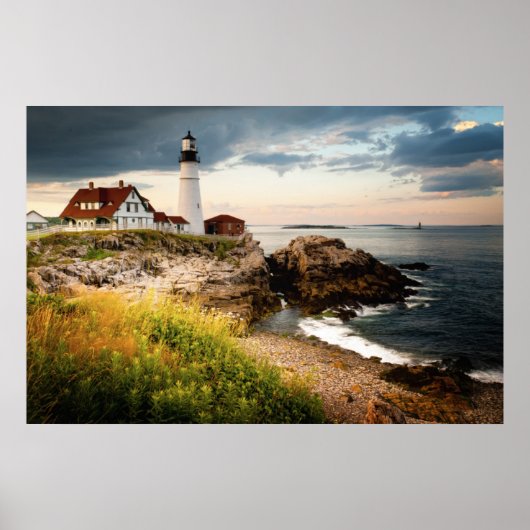 Portland Head Lighthouse | Cape Elizabeth, Me Poster (Vorne)