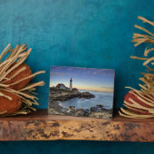 Portland Head Lighthouse Fotoplatte (Seite)