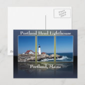 Portland Head Lighthouse geschnitten Postkarte (Vorne/Hinten)